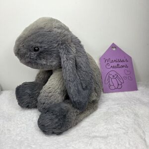 NWOT Customized Jellycat Smudge Rabbit "Gary Green"